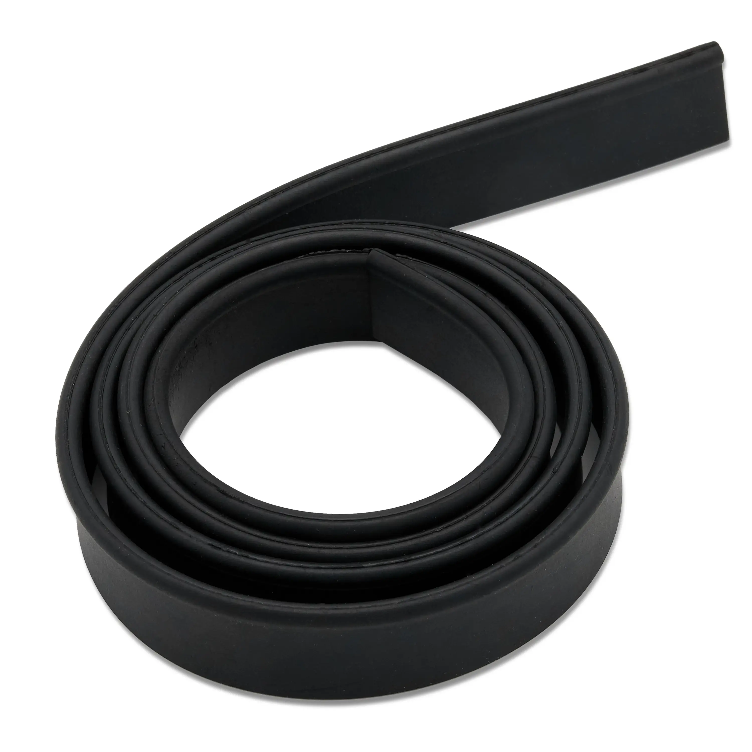 Черная резина для выгонок с кантом DT271, 1м.