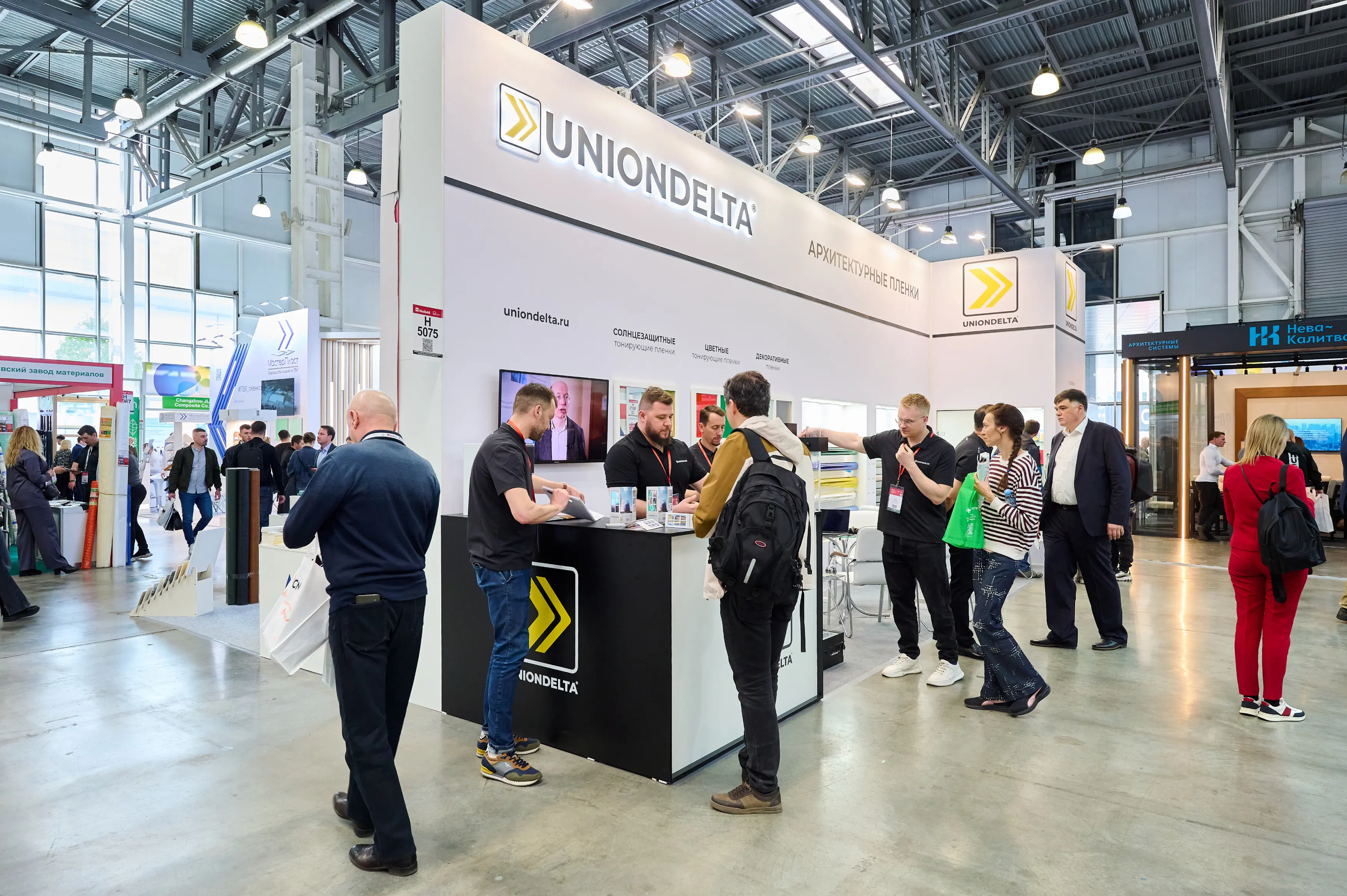 Архитектурные плёнки DELTAFILM® на выставке MosBuild 2024