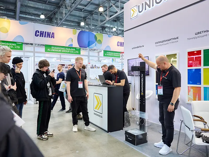 Архитектурные плёнки DELTAFILM® на выставке MosBuild 2024