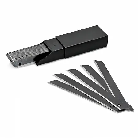 Лезвия OLFA ABB-50B, углеродистая сталь, 9mm, 50шт.